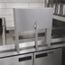 Thumbnail image #2 for Glastender Single Speed Rail Locking Cover, 12 Inch, Stainless Steel