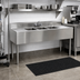 Thumbnail image #2 for 1800 Series Three-Compartment Underbar Sink Unit with Left and Right Drainboards, 60 Inch 304 Stainless Steel