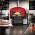 Thumbnail image #2 for Marra Forni Neapolitan NP110G Gas-Fired Round Brick Pizza Oven, 43.25-Inch Deck, Touchscreen Controls, With Stand