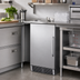 Thumbnail image #3 for Summit Commercial Full-Size Dice Undercounter Ice Maker with 25 lb Bin, Built-In Pump, and Stainless Steel Finish