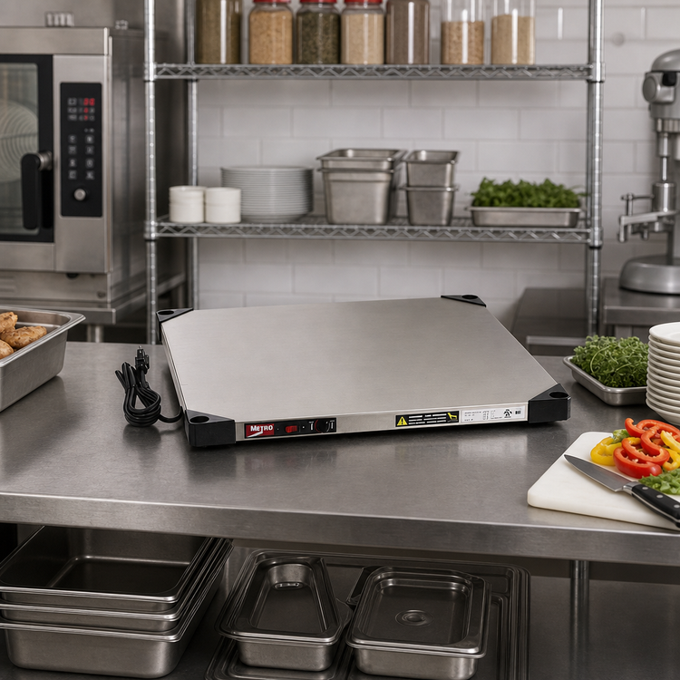 Product image #3 for Metro Super Erecta Hot 24" x 24" Countertop Heated Warming Shelf