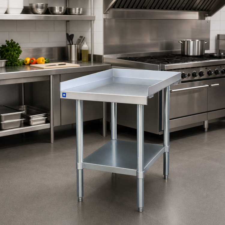 Product image #2 for Comstock-Castle 48-Inch Equipment Stand with Stainless Steel Top and Galvanized Base