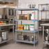 Thumbnail image #2 for Quantum Millenia 4-Shelf Stationary Starter Polymer Shelving Unit, 30