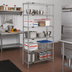 Thumbnail image #2 for Eagle Group 5-Tier Stainless Steel Wire Shelving Starter Unit, 72 x 24 x 86 Inches