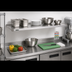 Thumbnail image #2 for Eagle Group 54-Inch x 18-Inch Heavy-Duty Solid Stainless Steel Shelf with Marine Edge