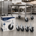 Thumbnail image #2 for Quantum 4-Pack 5-Inch ESD/Conductive Swivel Stem Casters with 2 Brakes