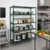 Thumbnail image #3 for Eagle Valu-Gard 4-Tier Double-Mat Wire Shelving Starter Unit, 48