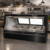 Thumbnail image #2 for Howard-McCray 96-Inch 6-Well Full-Service Hot Food Case with Black Exterior and Stainless Steel Interior