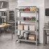 Thumbnail image #3 for Cambro Camshelving Premium Stationary 4-Shelf Add-On Polymer Shelving Unit, 21 x 36 x 64 Inches