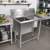 Thumbnail image #2 for John Boos Pro-Bowl 1-Compartment Sink with Right Drainboard, 16
