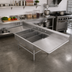 Thumbnail image #2 for John Boos Pro-Bowl 3-Compartment Platter Sink with Left and Right Drainboards