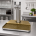 Thumbnail image #2 for Micro Matic Surface-Mount Drip Tray Trough with Tower Plate, 21-1/2 in. x 16-1/4 in., Stainless Steel with PVD Brass Screen
