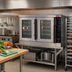 Thumbnail image #2 for Lang Strato Series Full-Size Single-Deck Electric Convection Oven, Solid State Controls, 5-Pan Capacity, 11.7 kW