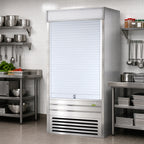 Thumbnail image #2 for Turbo Air SCM-48-E Hard Plastic Security Cover, White Trim, 44-7/8 x 11-1/4 x 64-1/4 Inches, Field Installed