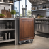 Thumbnail image #3 for Summit Commercial 24-Inch Panel Ready Twin Tap Wine Kegerator, Stainless Steel