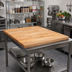 Thumbnail image #2 for John Boos 48-Inch x 42-Inch Edge Grain Maple Wood Work Table Top with Penetrating Oil Finish