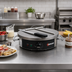 Thumbnail image #2 for Omcan USA 14-Inch Electric Countertop Crepe Griddle with Polished Cast Iron Plate