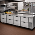 Thumbnail image #2 for Beverage Air 119-Inch Wide Stainless Steel Undercounter Refrigerator with 8 Drawers