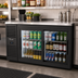 Thumbnail image #2 for True Premier Bar 60-Inch Two-Section Sliding Glass Door Refrigerated Back Bar Cooler
