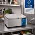 Thumbnail image #2 for Antunes Deluxe Countertop Steam Food Warmer, Half-Size Pan, Direct Water Hook-Up