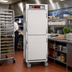 Thumbnail image #2 for Metro C5 6 Series Full-Height Pass-Thru Heated Holding Cabinet with One Solid Dutch Door and One Double-Pane Tempered Glass Dutch Door, 120V