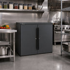 Thumbnail image #3 for Perlick Corporation Top Shelf DBN20 20-Inch Narrow Door Back Bar Dry Storage Cabinet, Locking Door, Stainless Steel Interior
