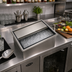 Thumbnail image #2 for Krowne D2712-7 Drop-In Ice Bin with 7-Circuit Cold Plate, 27 x 20 Inch, 73 lb Capacity