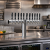 Thumbnail image #2 for Perlick Avenue 10-Faucet T-Pipe Glycol-Cooled Countertop Draft Beer Tower, Stainless Steel
