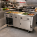 Thumbnail image #2 for DineXpress DXP5HFHIB 5-Well Electric Hot Food Serving Counter with Heated Base
