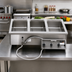 Thumbnail image #2 for Wells MOD-327T Built-In Electric Top-Mount Food Warmer with 3 Pan Openings