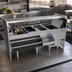 Thumbnail image #2 for Glastender Complete Style Pass-Thru Cocktail Station with GW24 Glasswasher, Rightward Workflow, 78-Inch x 32-Inch