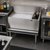 Thumbnail image #2 for Krowne Royal Series Underbar Combination Ice Bin with Bottle Well, 30 Inch W x 19 Inch D O.A., 10-Circuit Cold Plate