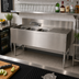 Thumbnail image #2 for Advance Tabco Prestige Supreme 3-Compartment Stainless Steel Underbar Sink Unit with Right Drainboard and Deck Mount Faucet, 48W x 25D x 36H