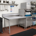 Thumbnail image #2 for Eagle Group 60-Inch Straight Clean Dishtable, Left-to-Right Operation