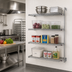 Thumbnail image #2 for Eagle Group 4-Tier Add-On Wire Shelving Unit, 30 x 24 x 63 Inches, Stainless Steel Finish