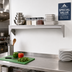 Thumbnail image #2 for Advance Tabco Special Value Series 36-Inch Wall-Mounted Stainless Steel Shelf with Tab-Lock Design