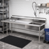Thumbnail image #2 for Eagle Group Straight Soiled Dishtable with 20 x 20 x 5-Inch Pre-Rinse Sink, 72 x 30 Inches, Left-to-Right Operation