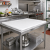 Thumbnail image #2 for John Boos P1060 Reversible Poly Work Table Replacement Top, 48 x 24 x 1 Inch