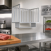 Thumbnail image #2 for John Boos Wall-Mount Aluminum Meat Boat Rack, 48 x 20 Inches