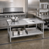 Thumbnail image #2 for John Boos Stainless Steel Equipment Stand with Adjustable Undershelf, 18 x 30 x 24 Inches