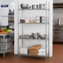 Thumbnail image #2 for Advance Tabco Special Value Series Stationary 4-Shelf Wire Shelving Unit, 48