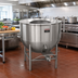Thumbnail image #2 for Legion LT-150 150-Gallon Stationary Direct Steam Kettle with 2/3 Jacket
