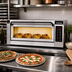 Thumbnail image #2 for PizzaMaster Single-Chamber Countertop Electric Stone Hearth Pizza Oven with Digital Controls