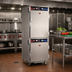 Thumbnail image #3 for FWE Clymate IQ Mobile Double-Stack Heated Holding Cabinet with Humidified System, 10 Full-Size Pan Capacity