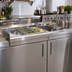 Thumbnail image #2 for La Rosa 71-Inch Double-Service Drop-In Ice/Water/Cocktail Unit with 9-Inch Deep Stainless Steel Lined Bin