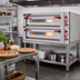 Thumbnail image #2 for Trento Fuoco Series Double-Chamber Electric Deck Pizza Oven, 56-3/4 Inch Wide, 18 kW