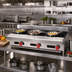 Thumbnail image #2 for American Range 36-Inch Gas Countertop Hot Plate with 3 x 32,000 BTU Open Burners