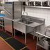 Thumbnail image #2 for Sapphire Manufacturing Commercial 2-Compartment Stainless Steel Sink with Right Drainboard, 47-1/2 Inch Wide