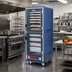 Thumbnail image #2 for Metro C5 3 Series Full Height Heated Holding Cabinet with Blue Insulation Armour, Dutch Clear Doors, and Lip Load Slides