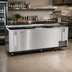 Thumbnail image #2 for KoolMore 95-Inch Commercial Bottle Cooler, 30 Cu. Ft., Stainless Steel, 115V, with Built-In Opener and Casters